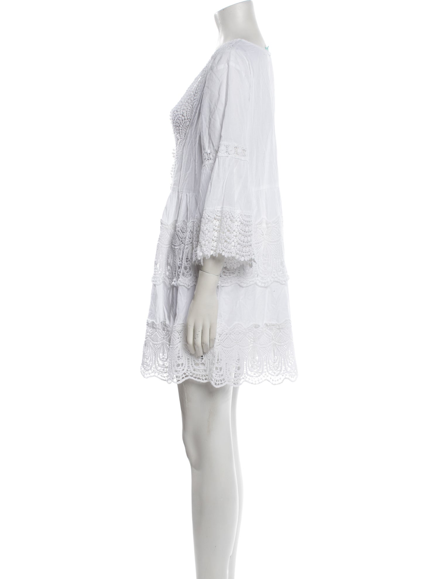 Melissa Odabash V-Neck Mini Dress