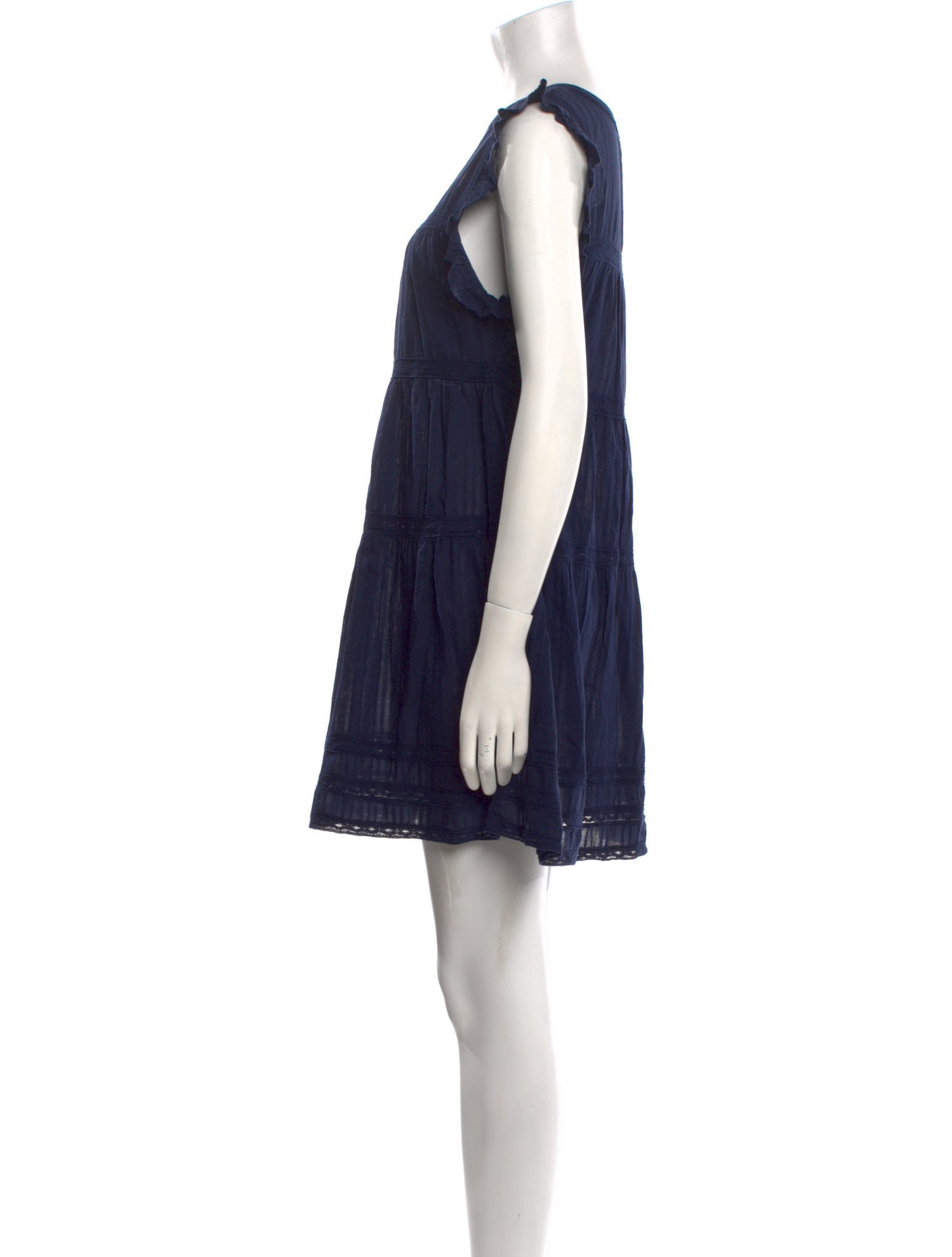 Melissa Odabash Scoop Neck Mini Dress