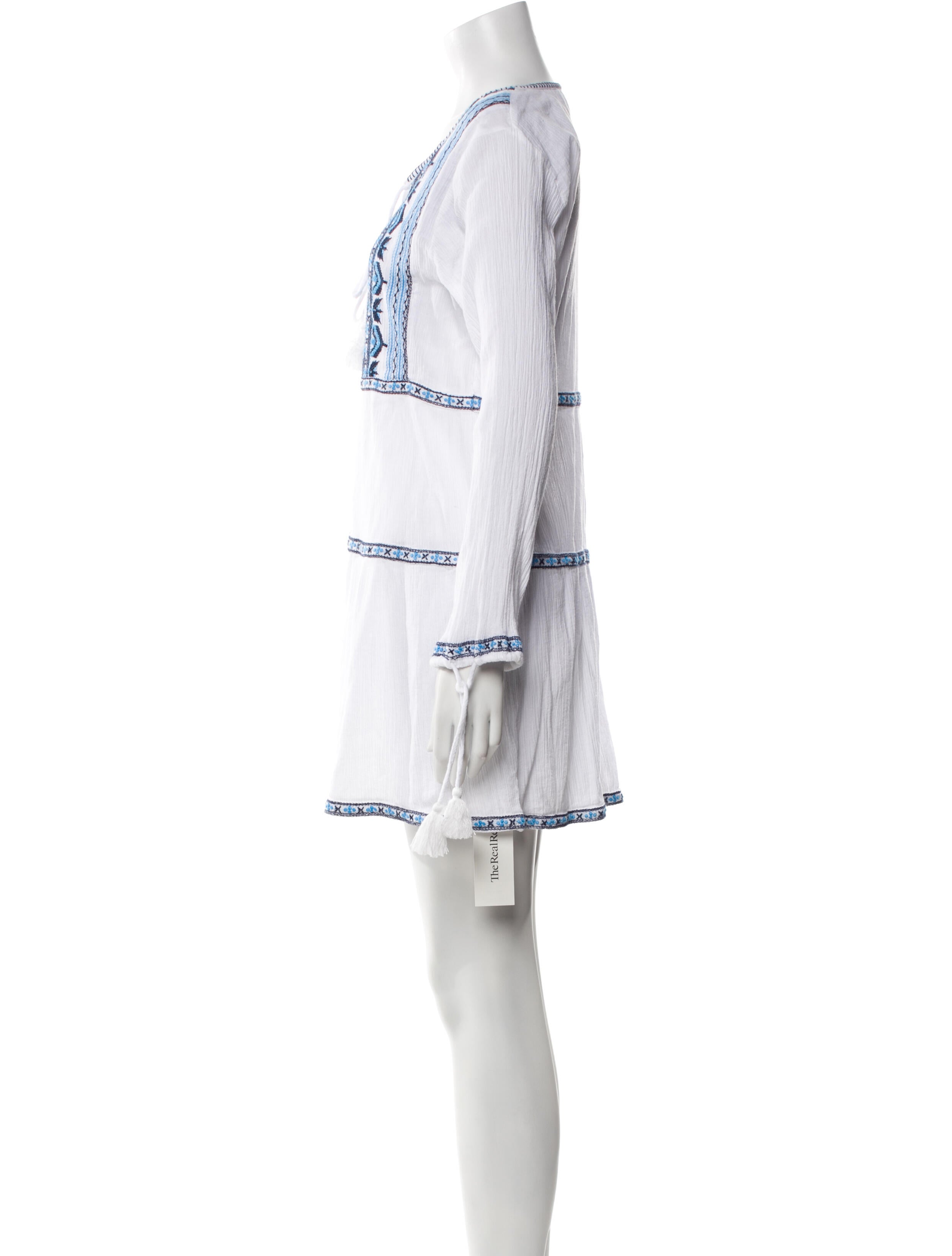 Melissa Odabash V-Neck Mini Dress