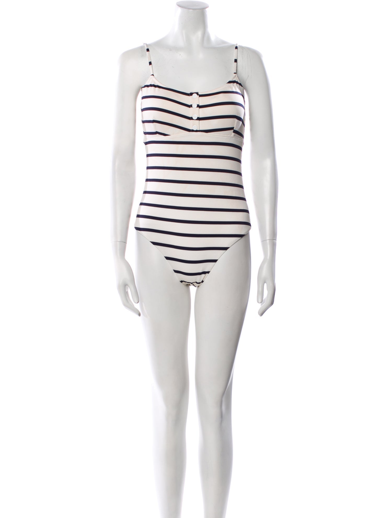 Melissa Odabash Striped One-Piece w/ Tags