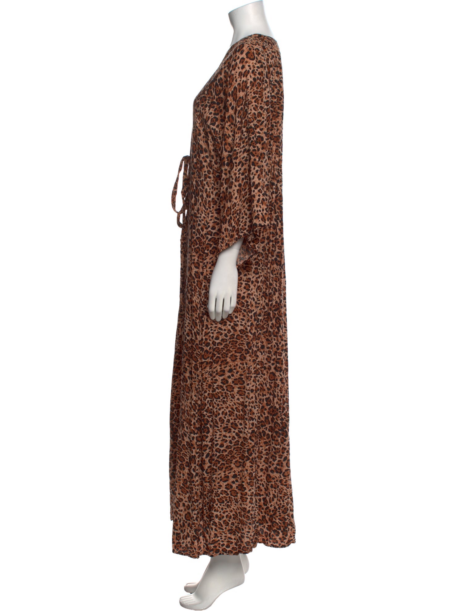 Melissa Odabash Animal Print Long Dress