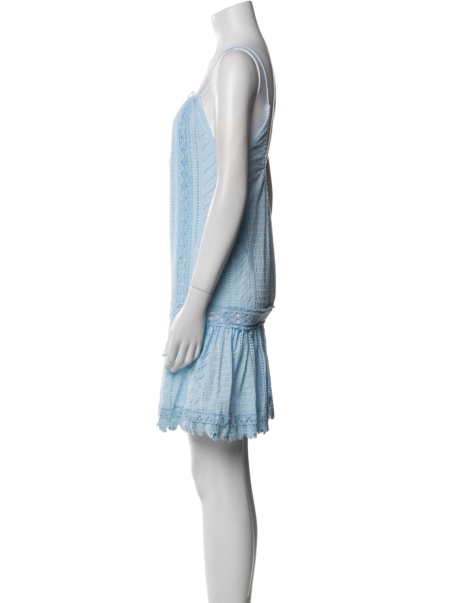 Melissa Odabash Square Neckline Mini Dress