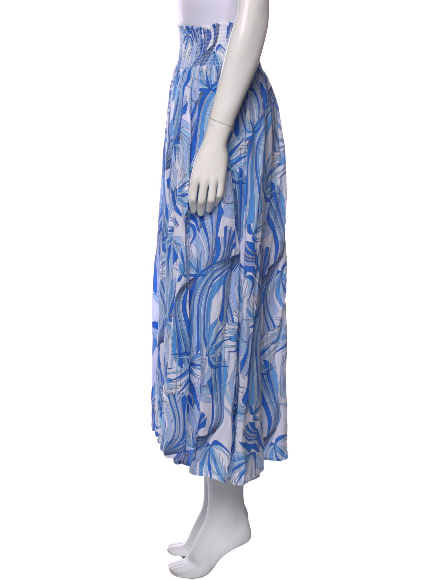 Melissa Odabash Printed Midi Length Skirt