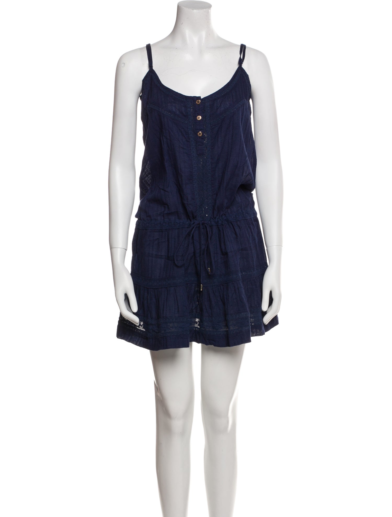 Melissa Odabash Scoop Neck Mini Dress