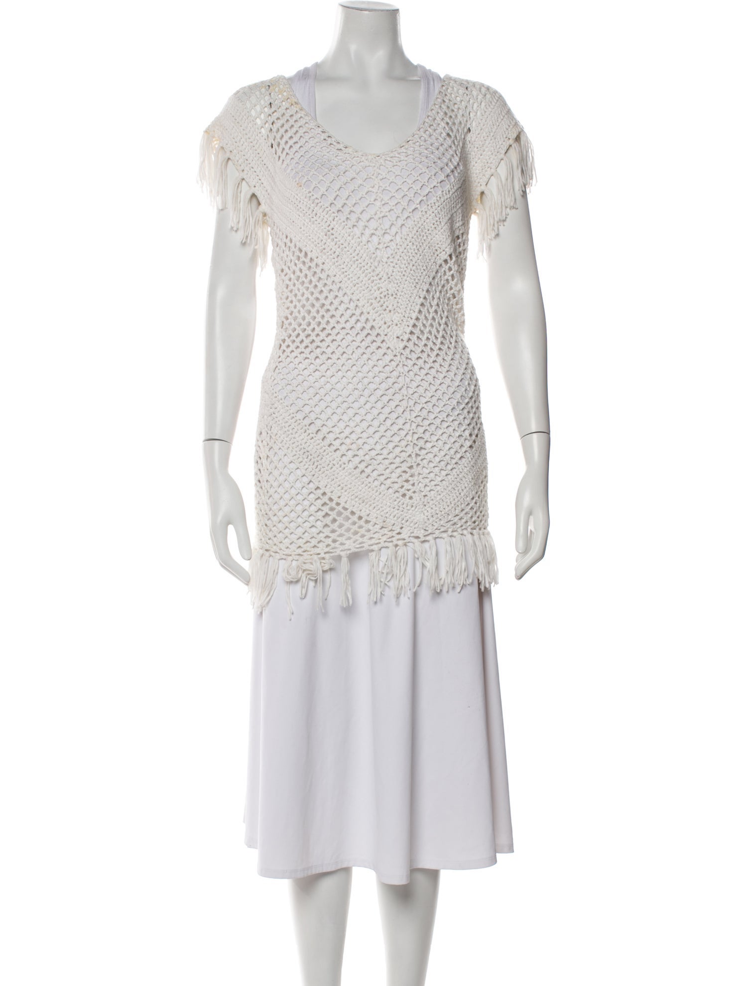 Melissa Odabash Scoop Neck Sweater