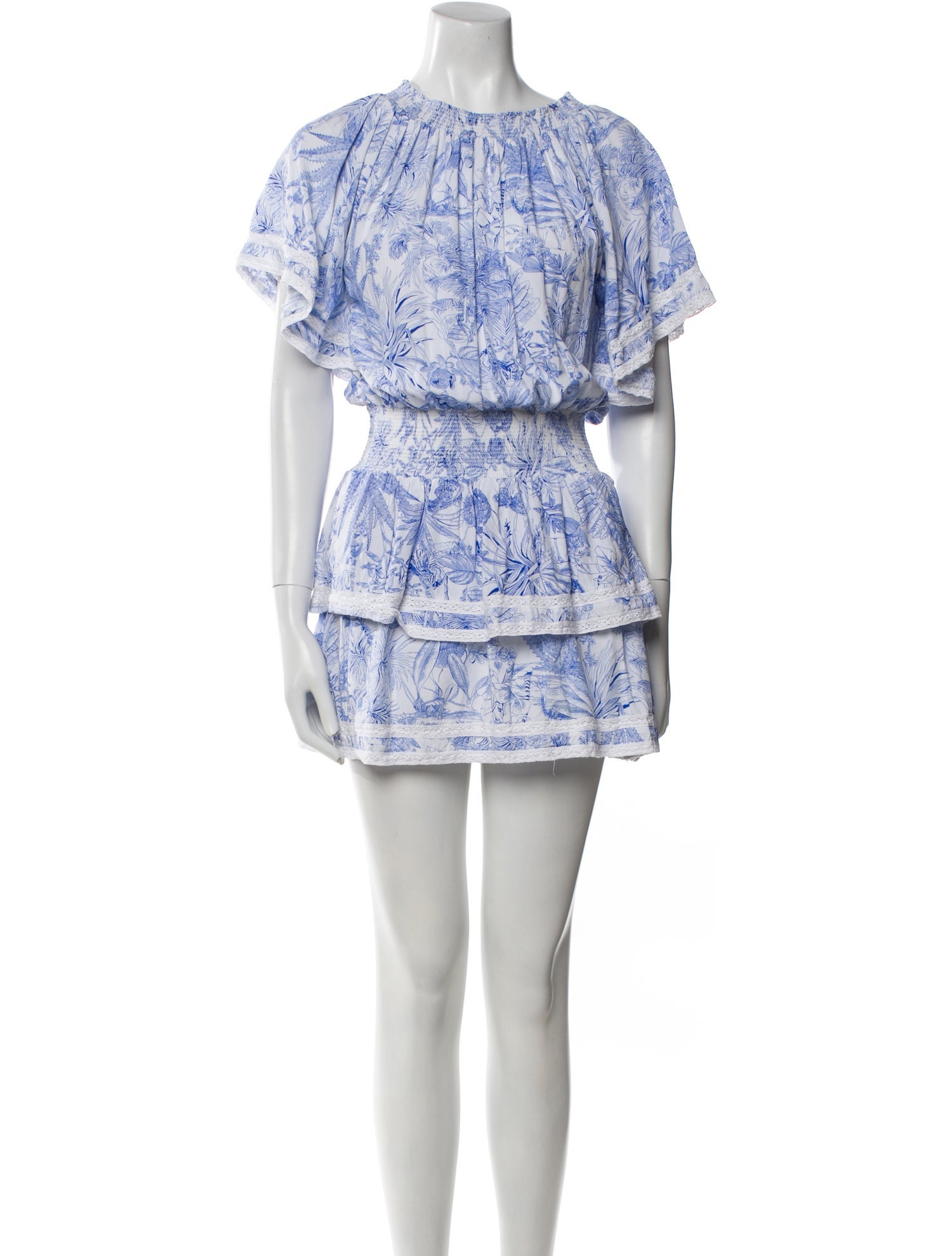 Melissa Odabash Printed Mini Dress