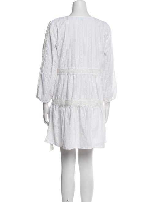 Melissa Odabash Scoop Neck Mini Dress