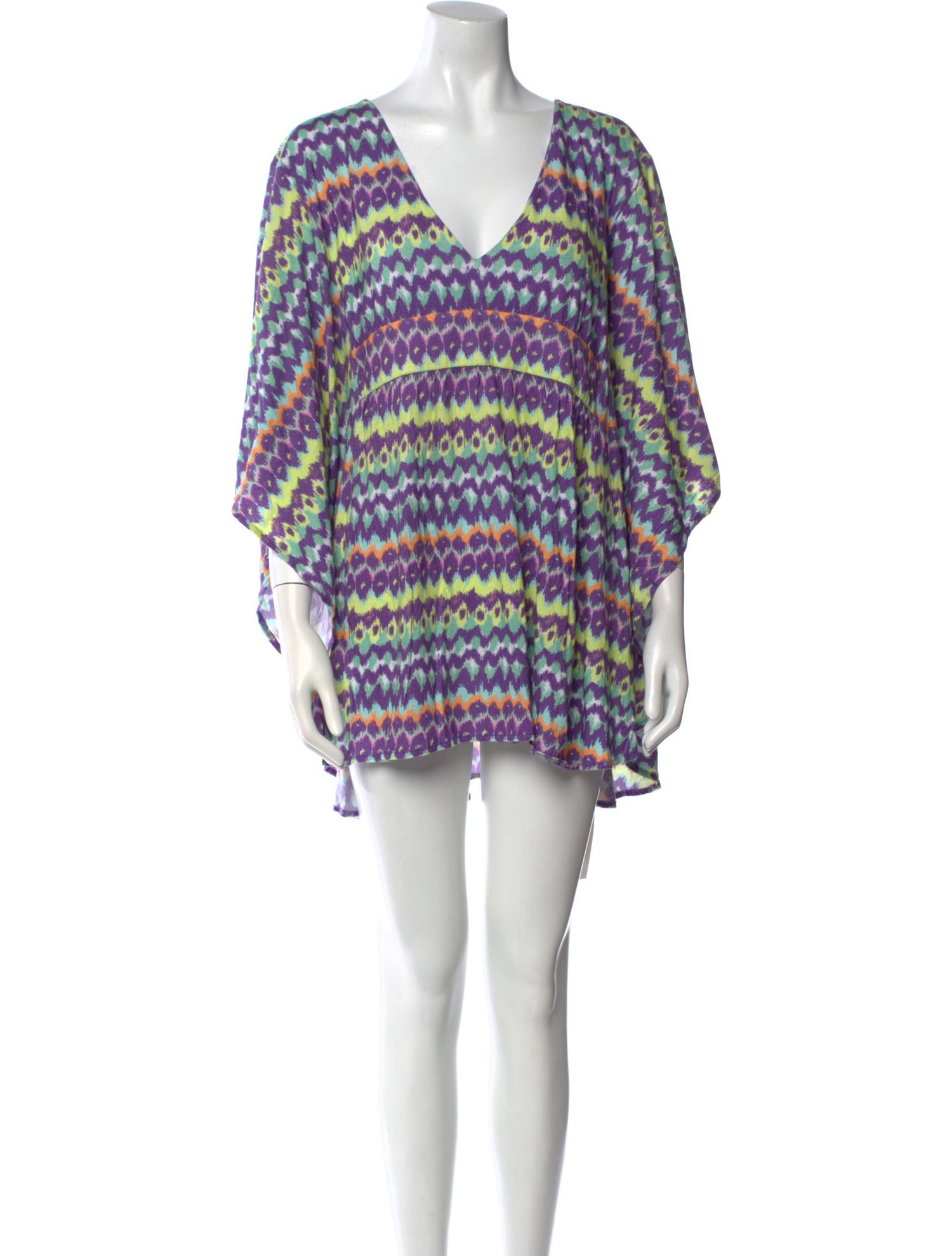 Melissa Odabash Printed Mini Dress