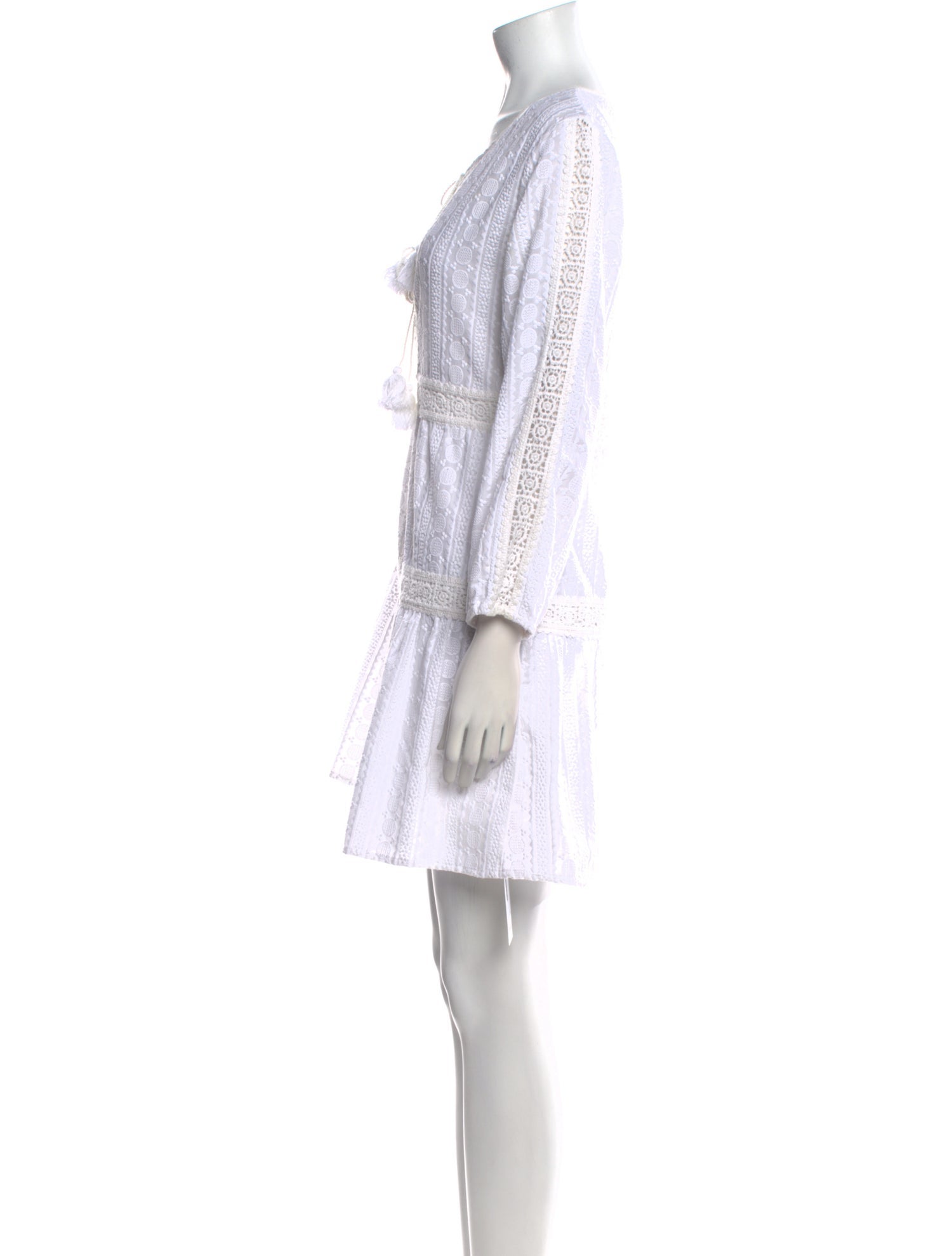 Melissa Odabash Scoop Neck Mini Dress