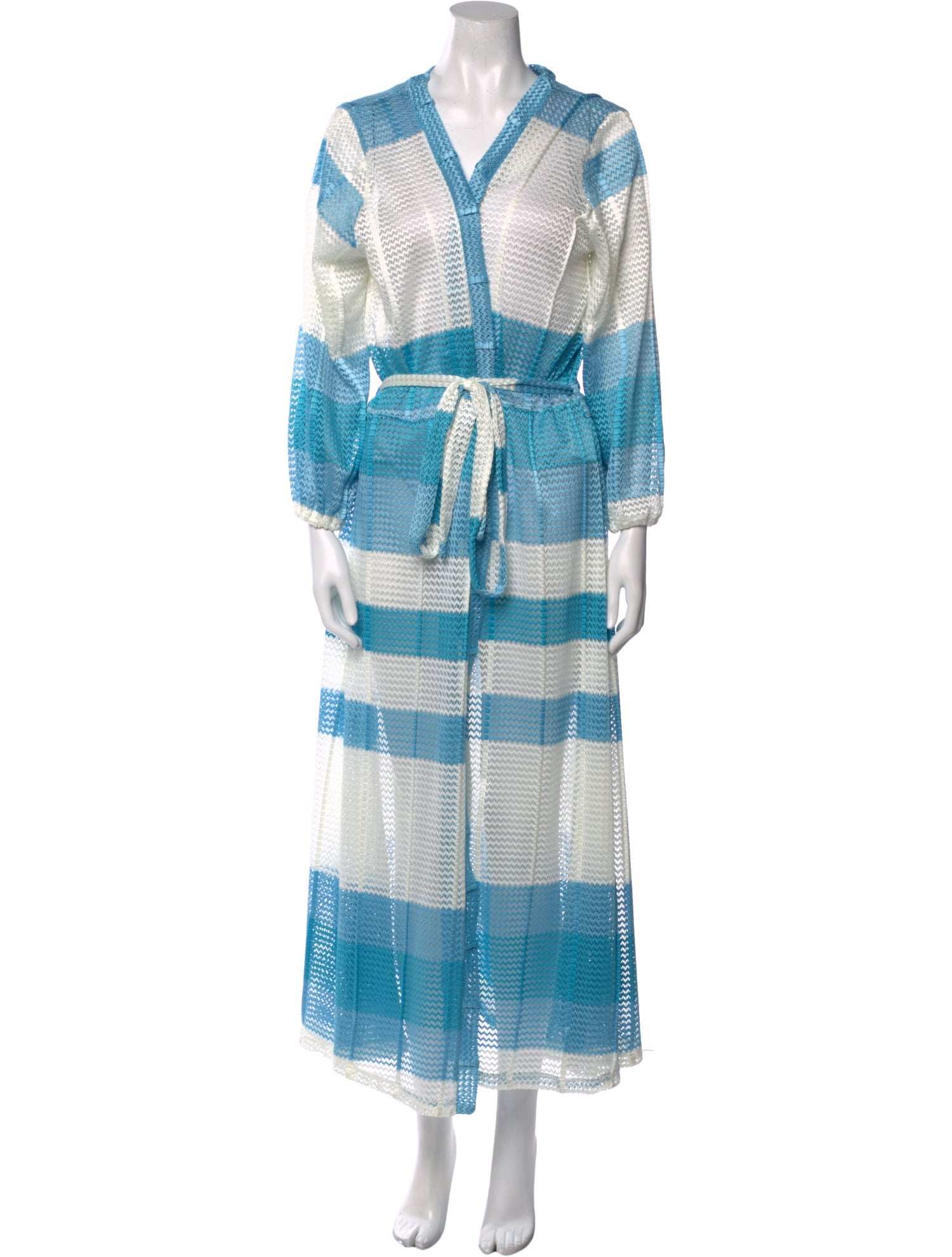 Melissa Odabash Striped Long Dress w/ Tags