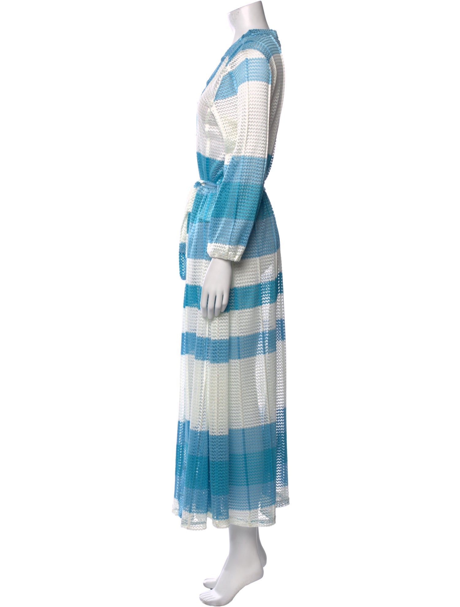 Melissa Odabash Striped Long Dress w/ Tags