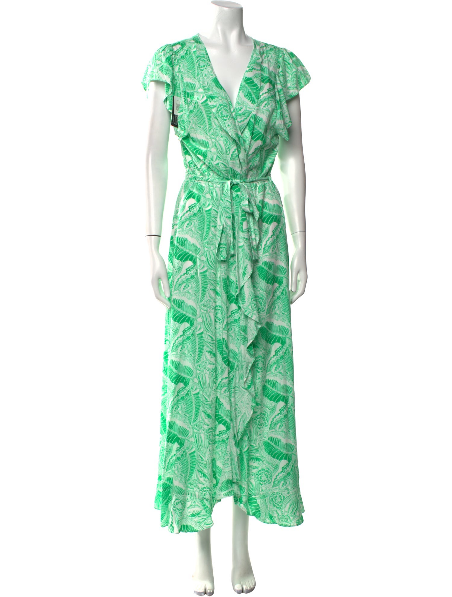 Melissa Odabash Printed Long Dress w/ Tags