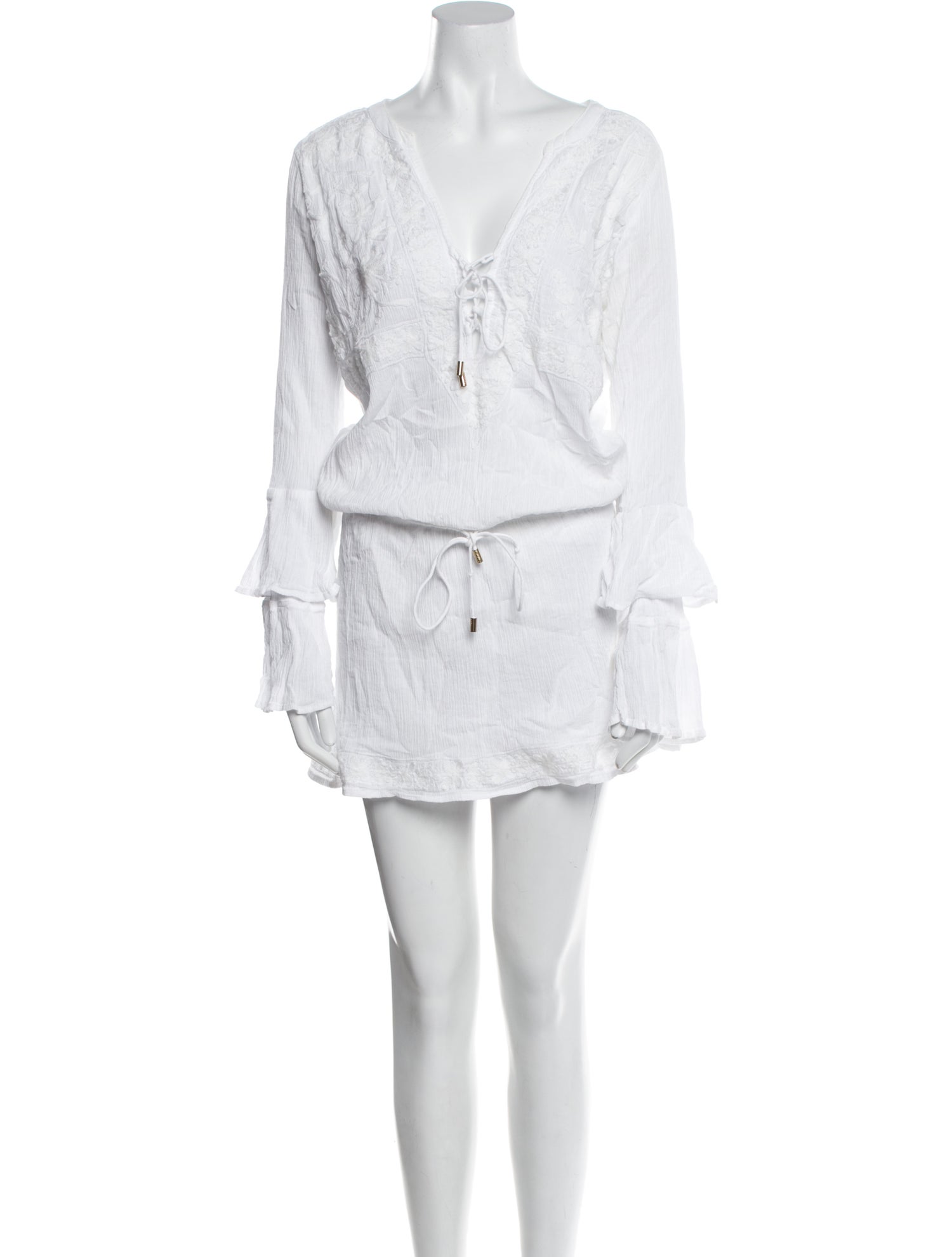 Melissa Odabash V-Neck Mini Dress