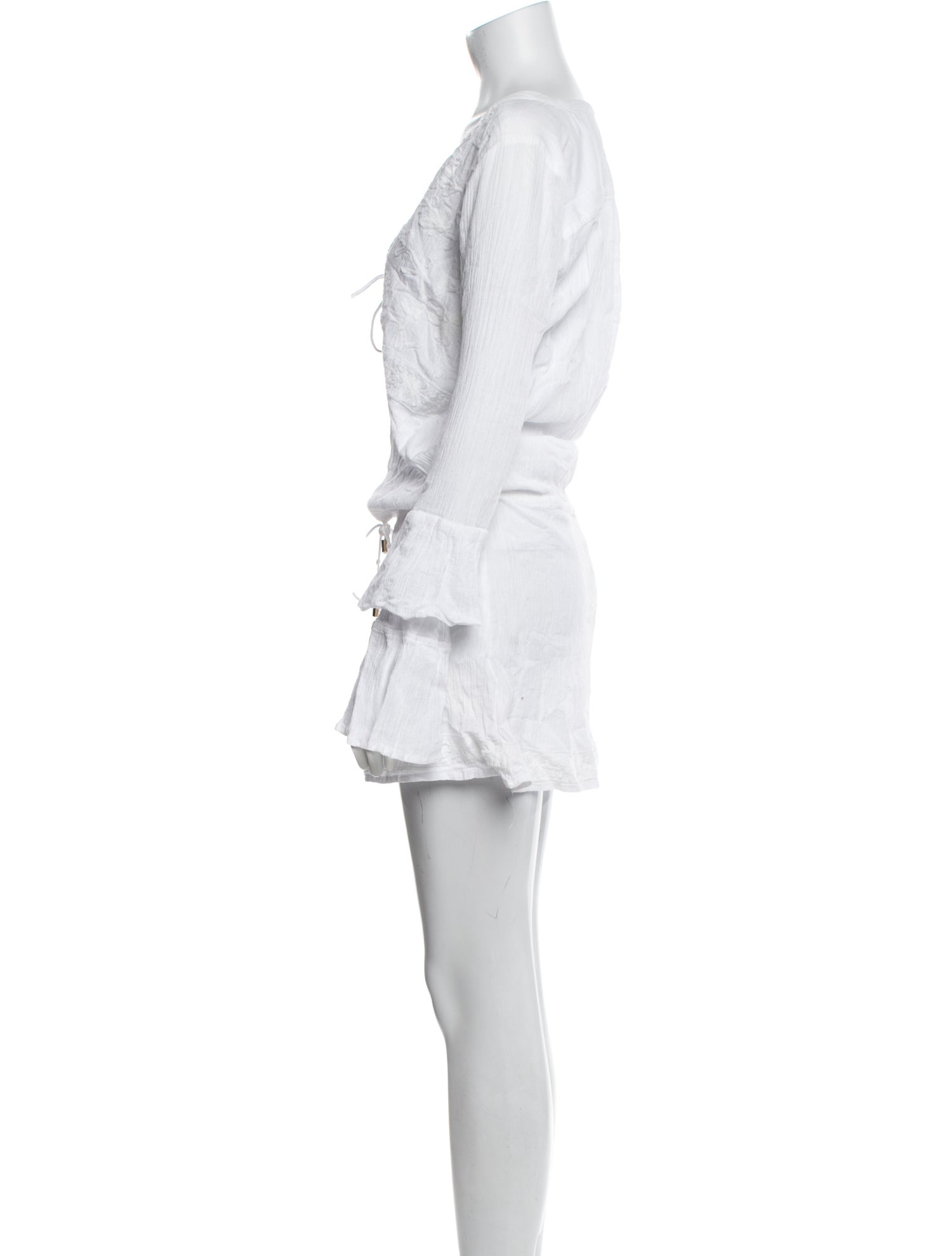 Melissa Odabash V-Neck Mini Dress