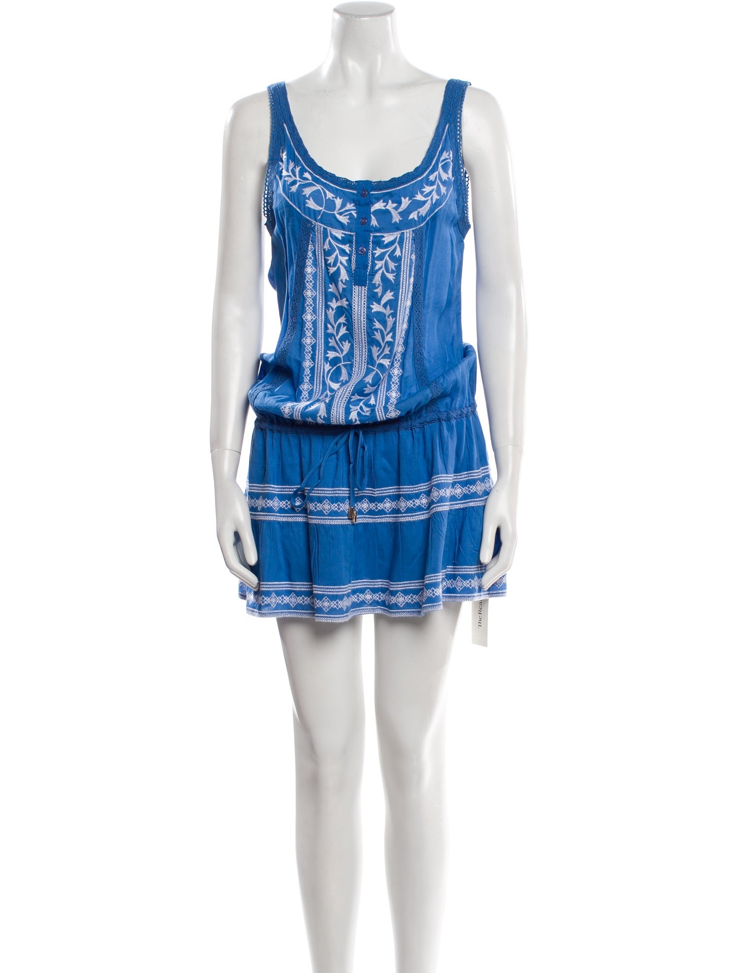 Melissa Odabash Printed Mini Dress