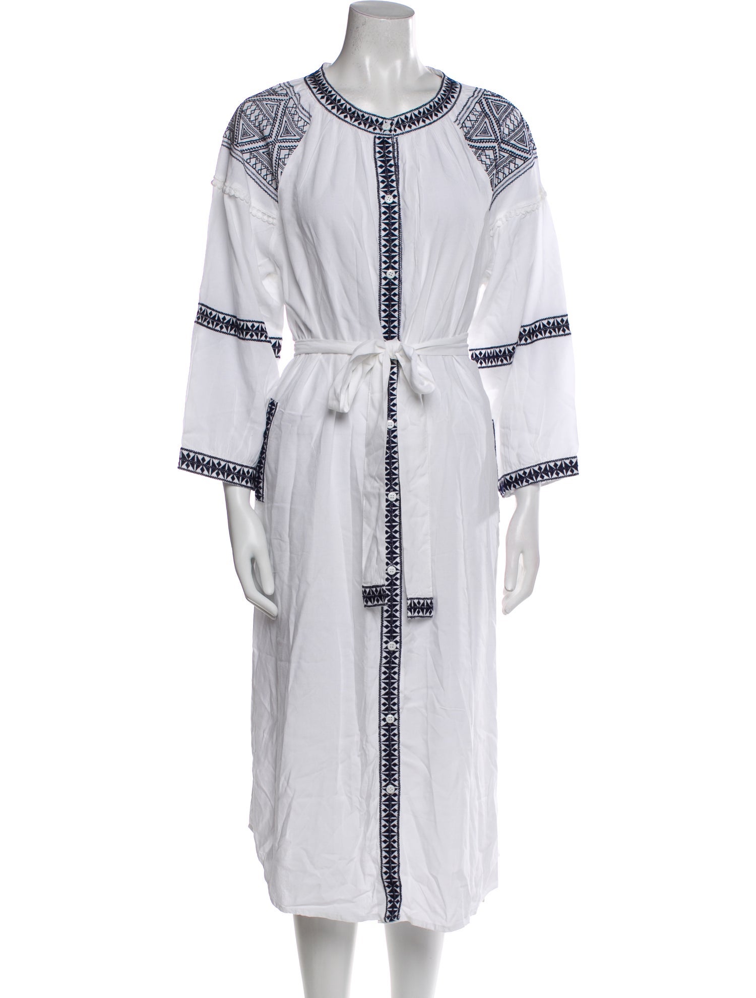 Melissa Odabash V-Neck Midi Length Dress w/ Tags