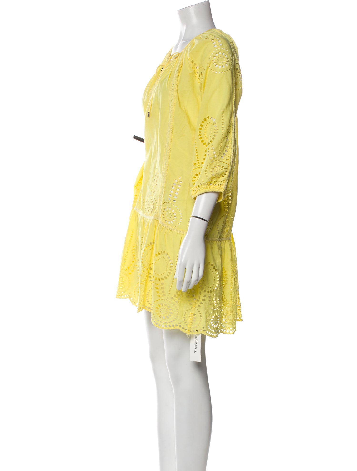 Melissa Odabash Scoop Neck Mini Dress