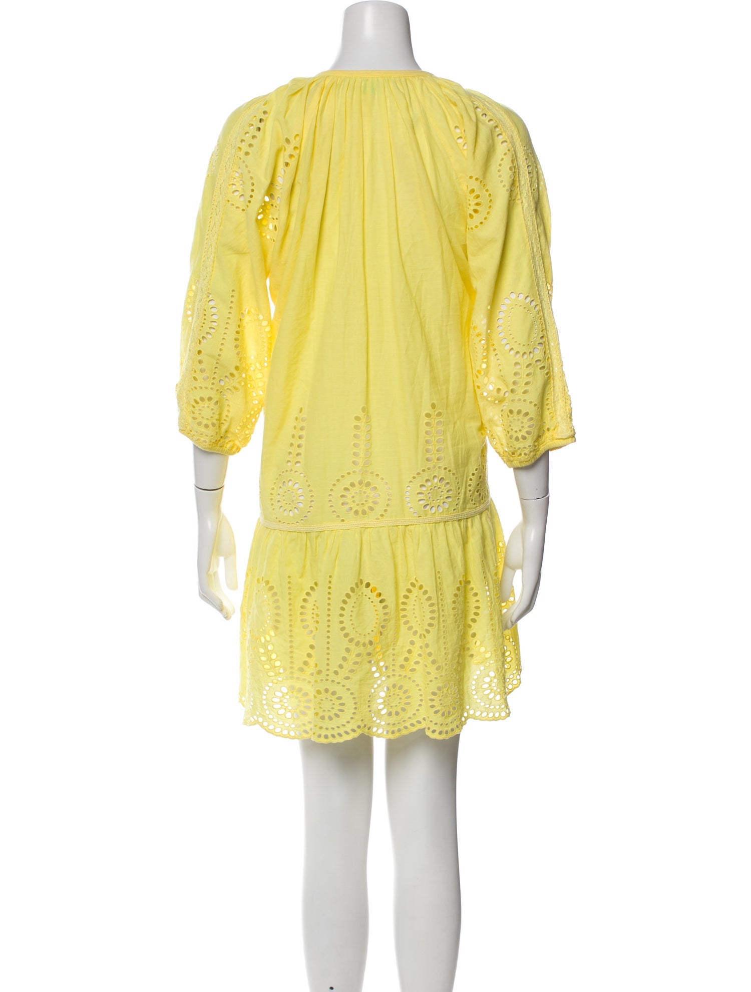 Melissa Odabash Scoop Neck Mini Dress