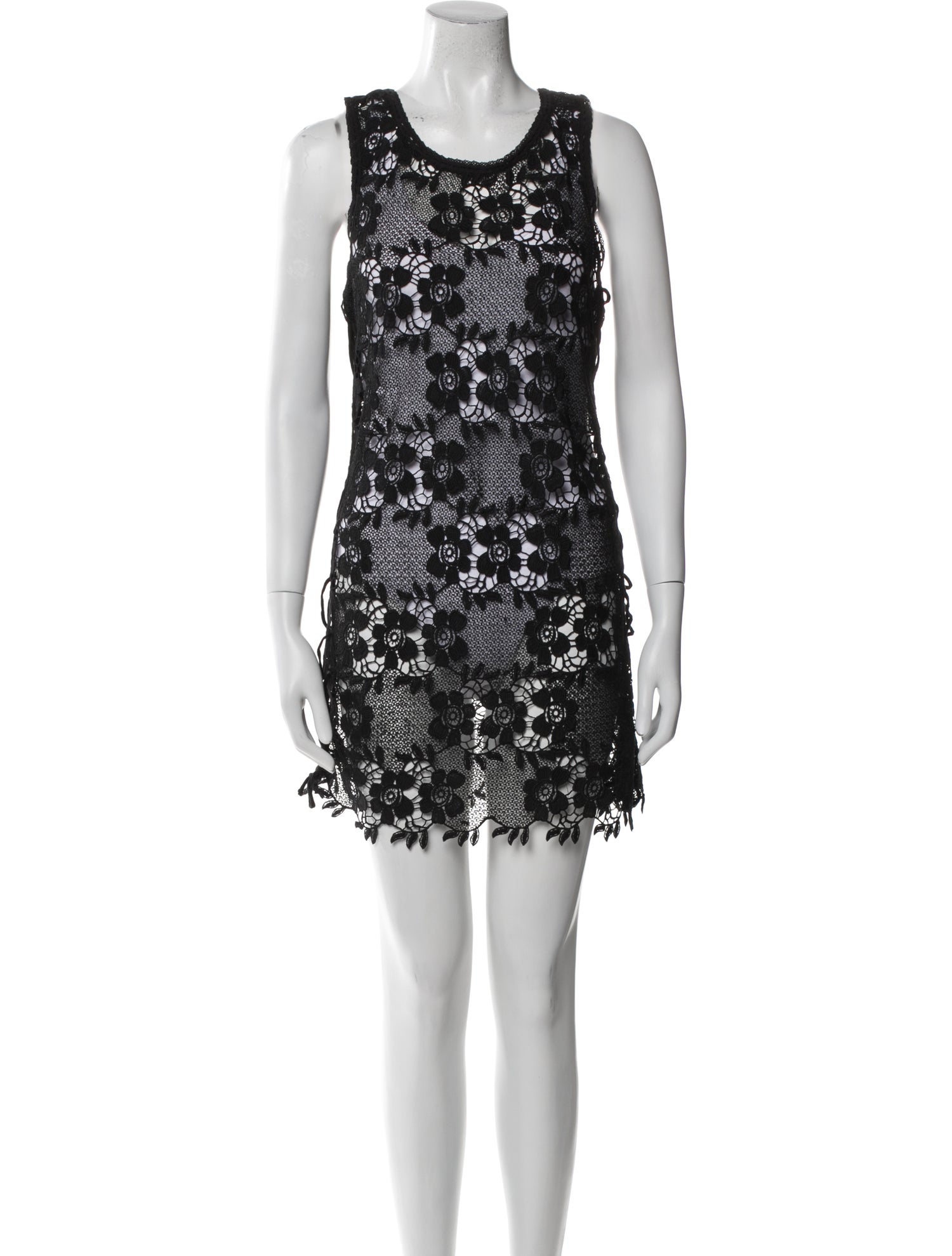 Melissa Odabash Lace Pattern Mini Dress w/ Tags