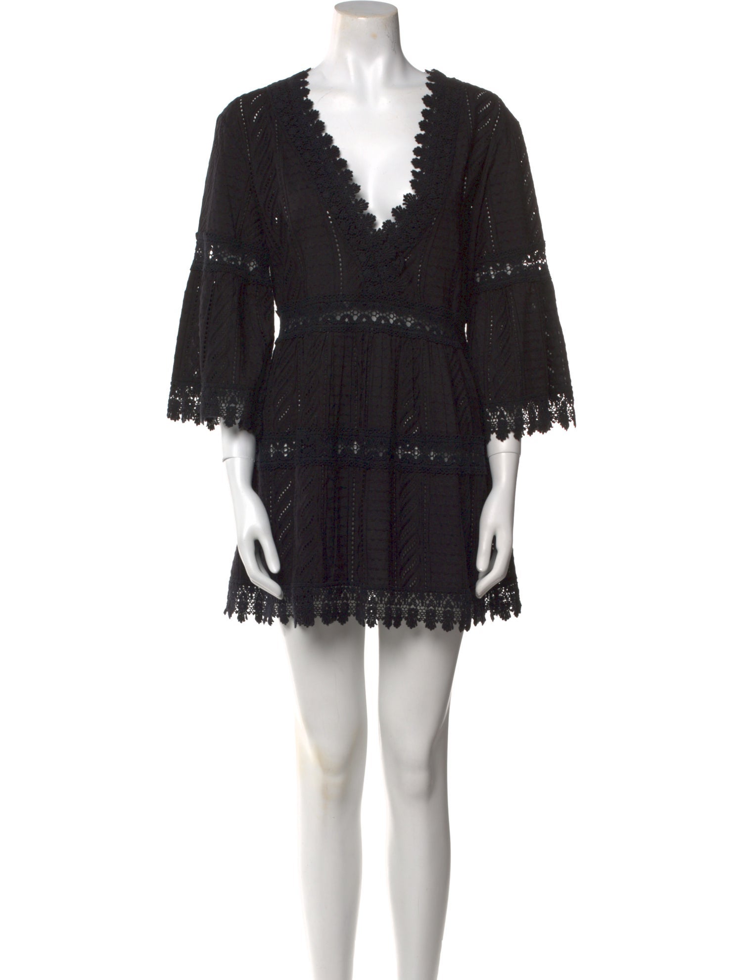 Melissa Odabash V-Neck Mini Dress