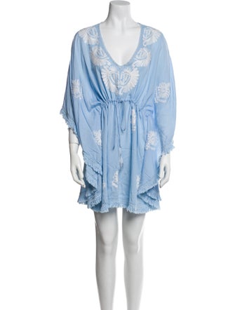 Melissa Odabash V-Neck Mini Dress