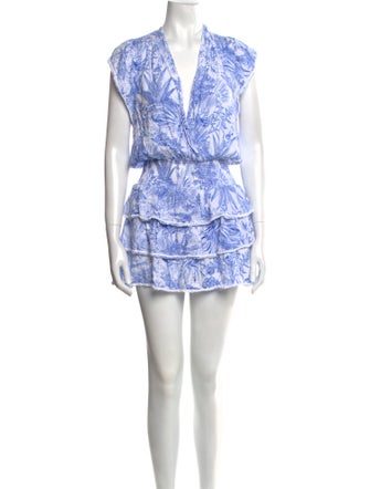 Melissa Odabash Printed Mini Dress