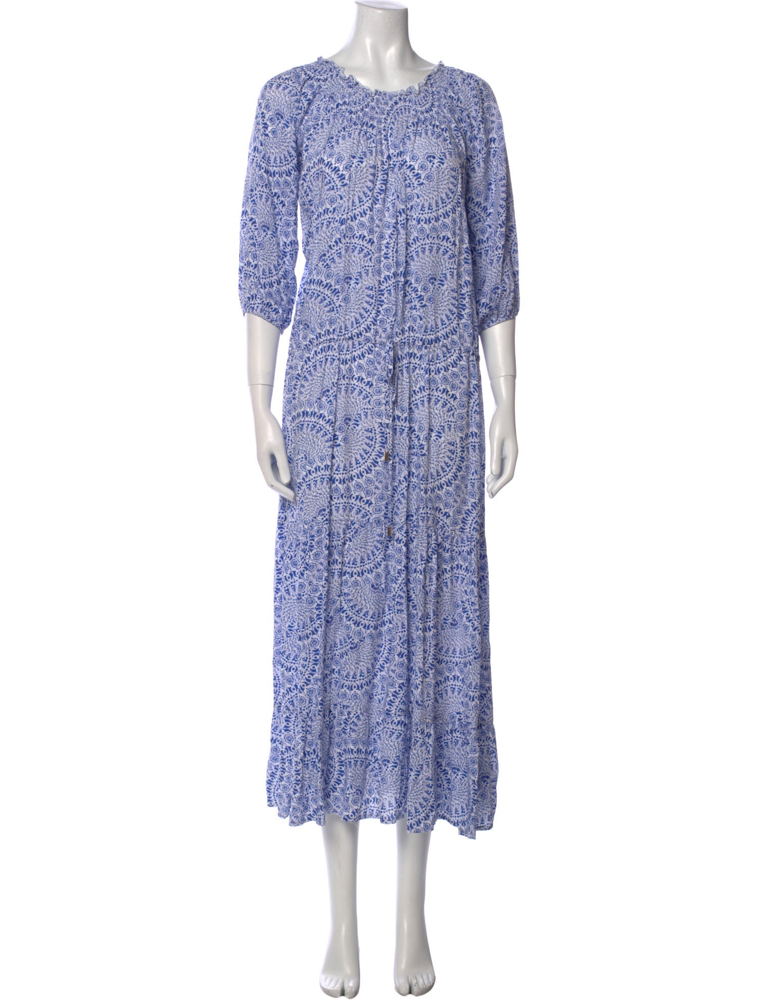 Melissa Odabash Printed Long Dress