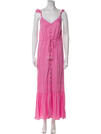 Melissa Odabash V-Neck Long Dress