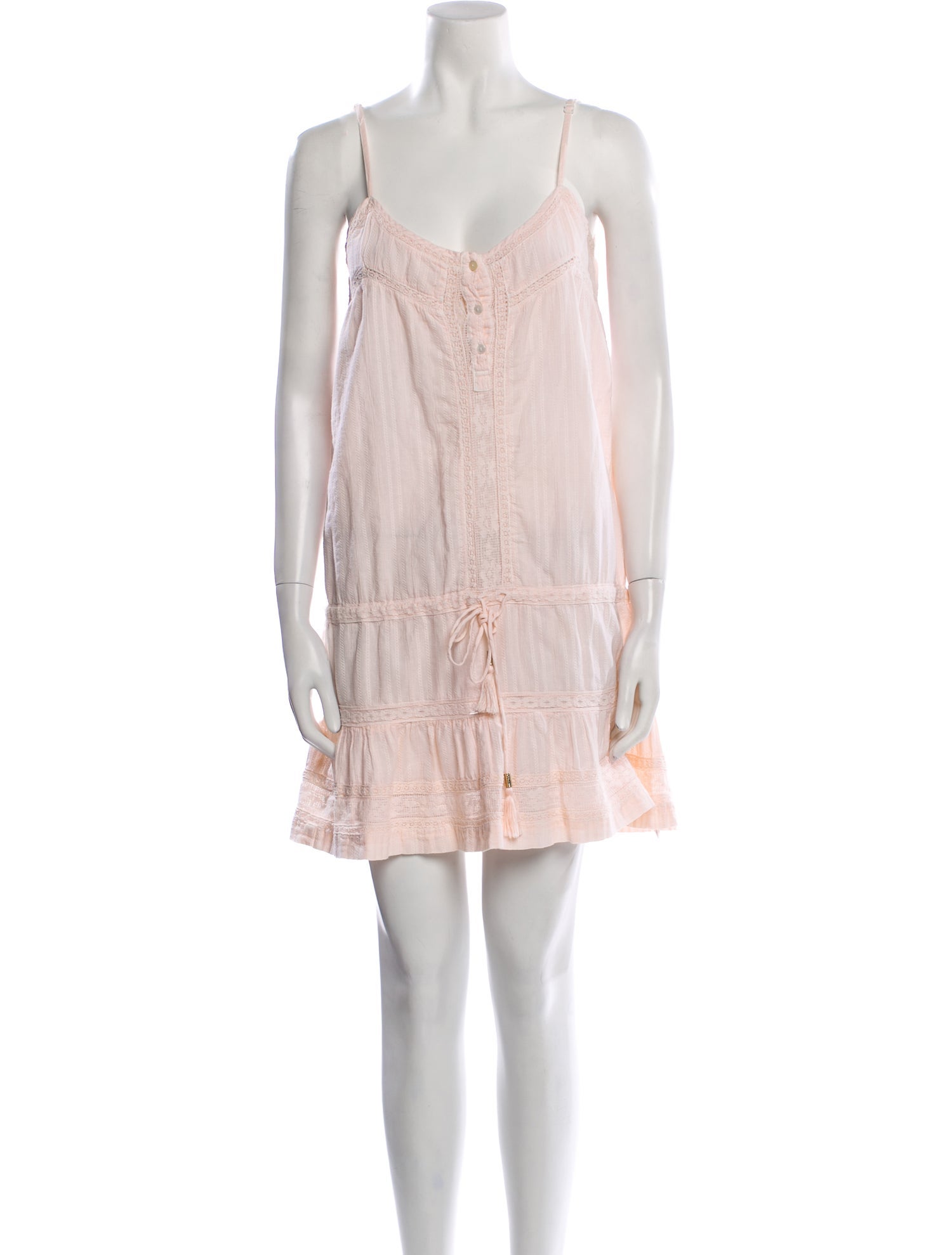 Melissa Odabash Square Neckline Mini Dress