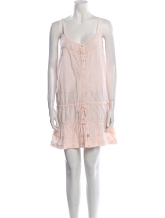 Melissa Odabash Square Neckline Mini Dress