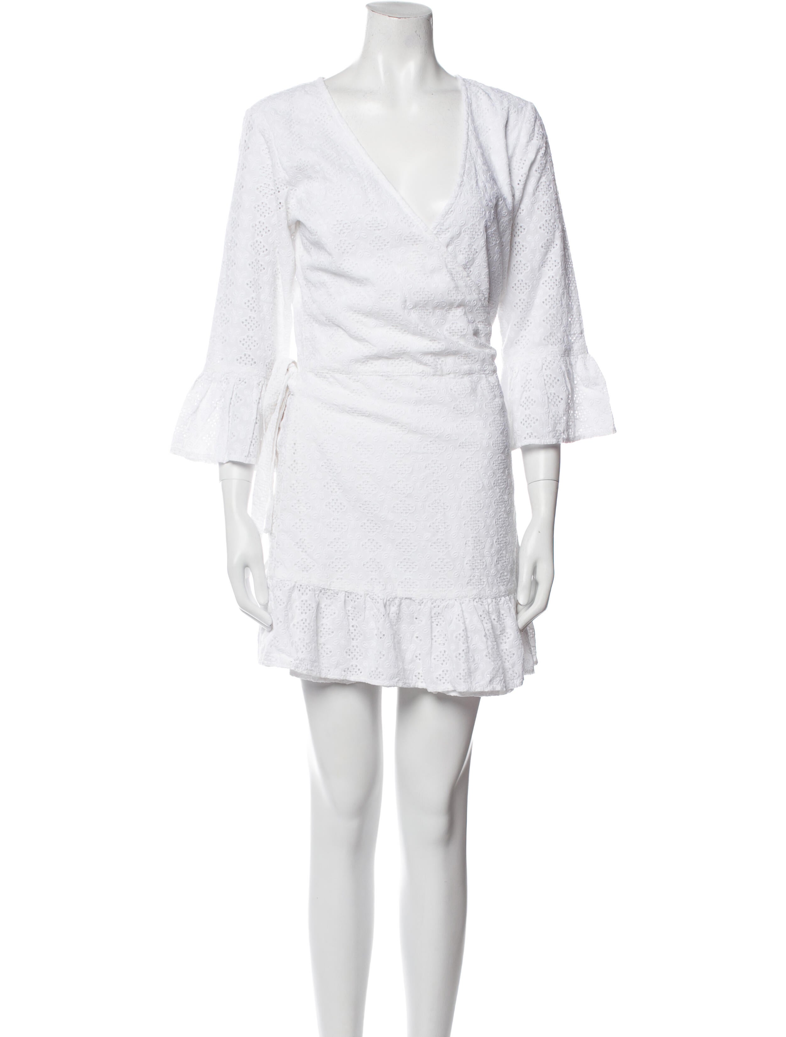 Melissa Odabash V-Neck Mini Dress