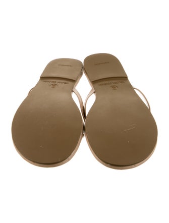 Melissa Odabash Leather Slides