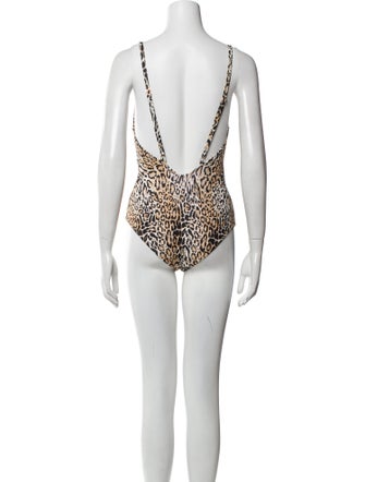 Melissa Odabash Animal Print One-Piece