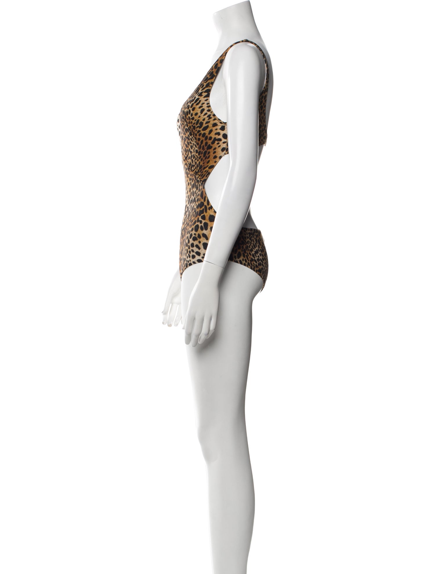 Melissa Odabash Animal Print One-Piece w/ Tags