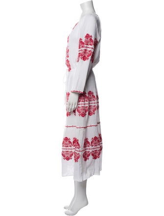 Melissa Odabash Printed Long Dress