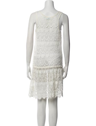 Melissa Odabash Scoop Neck Mini Dress