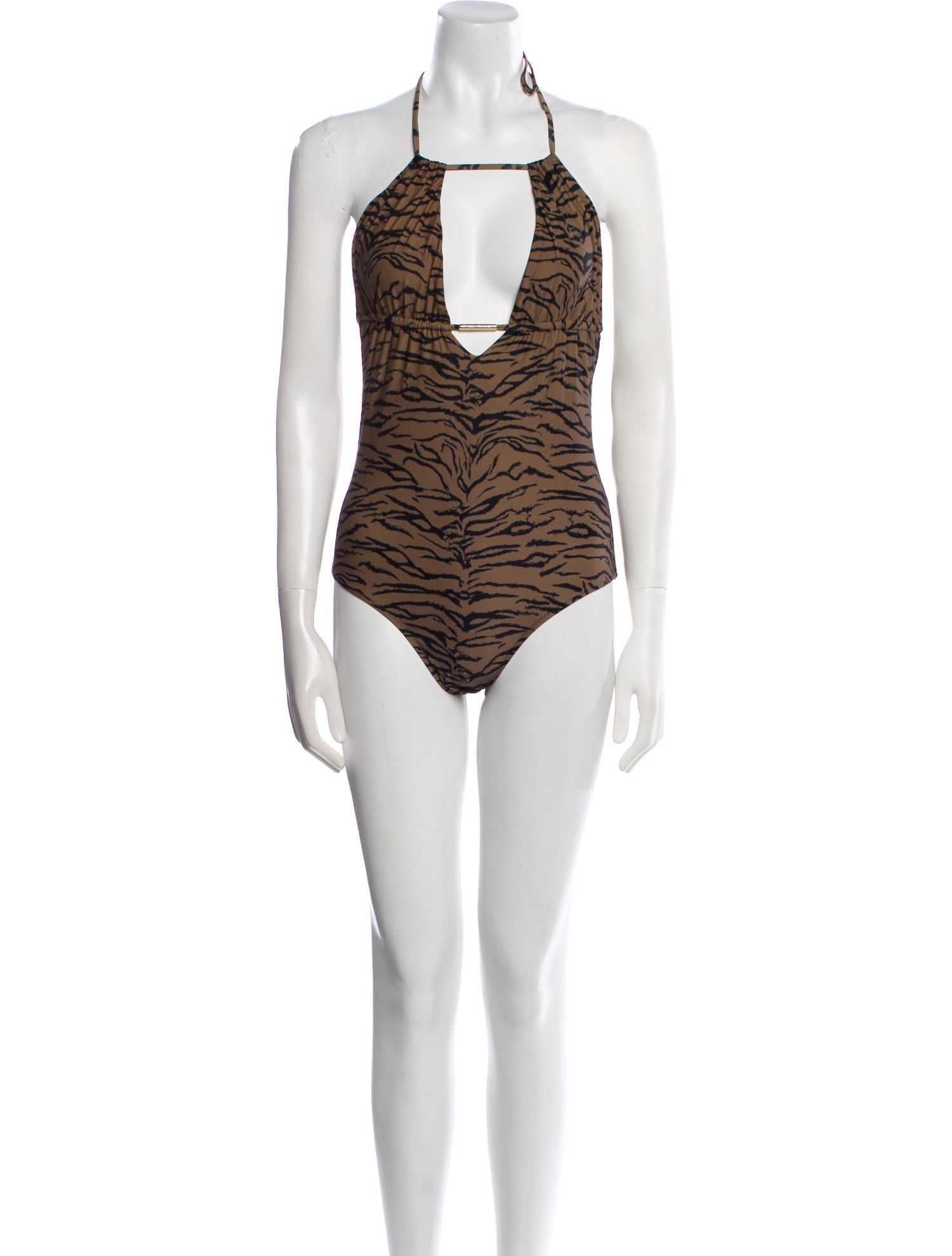 Melissa Odabash Animal Print One-Piece