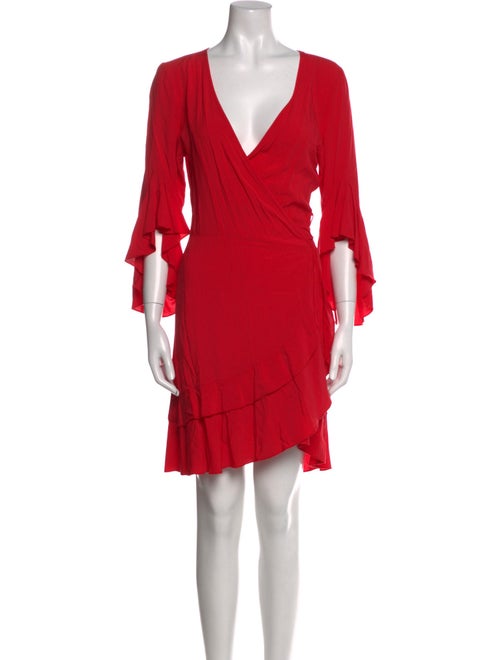 Melissa Odabash V-Neck Mini Dress