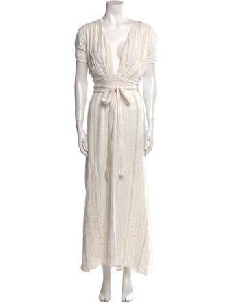 Melissa Odabash V-Neck Long Dress