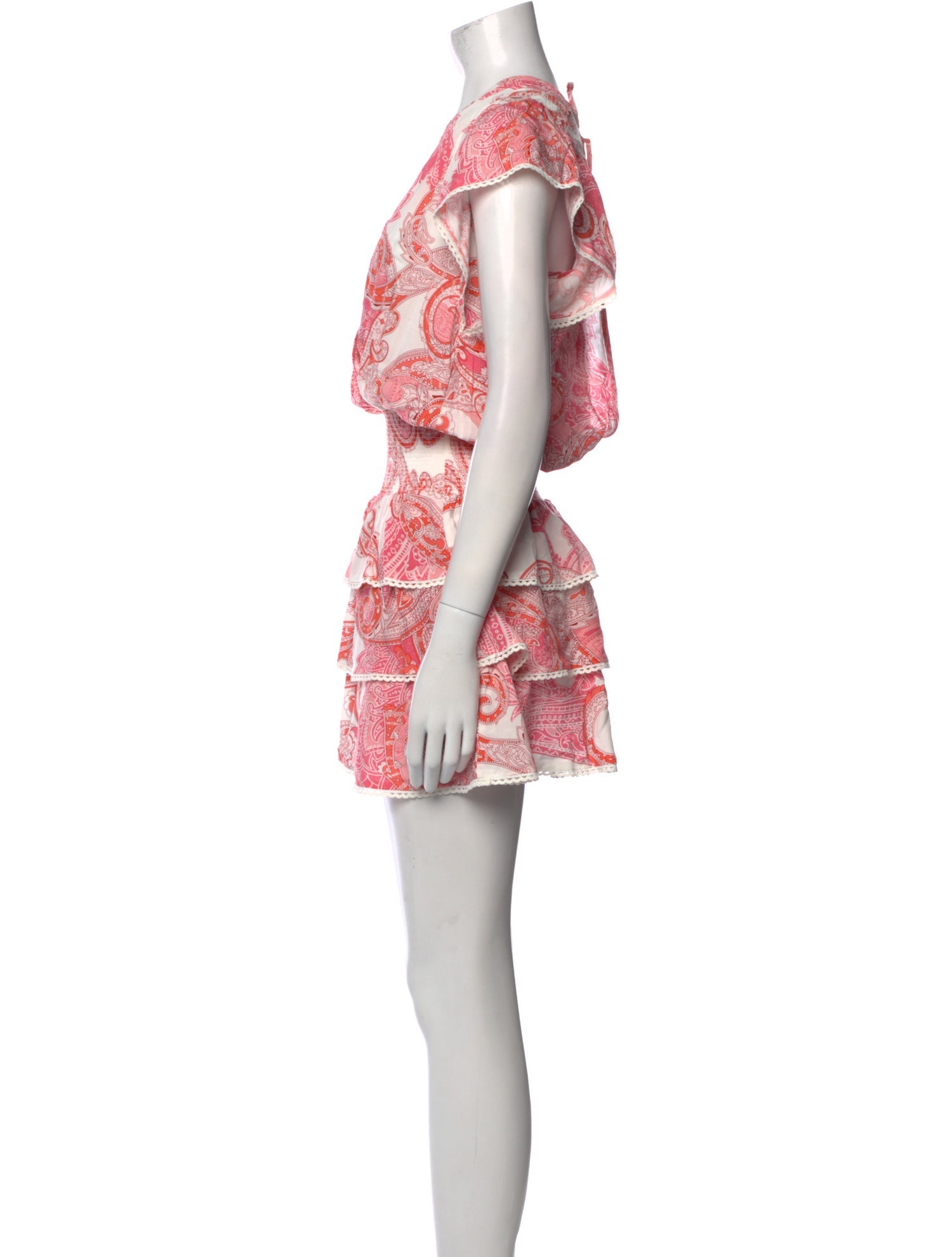 Melissa Odabash Paisley Print Mini Dress