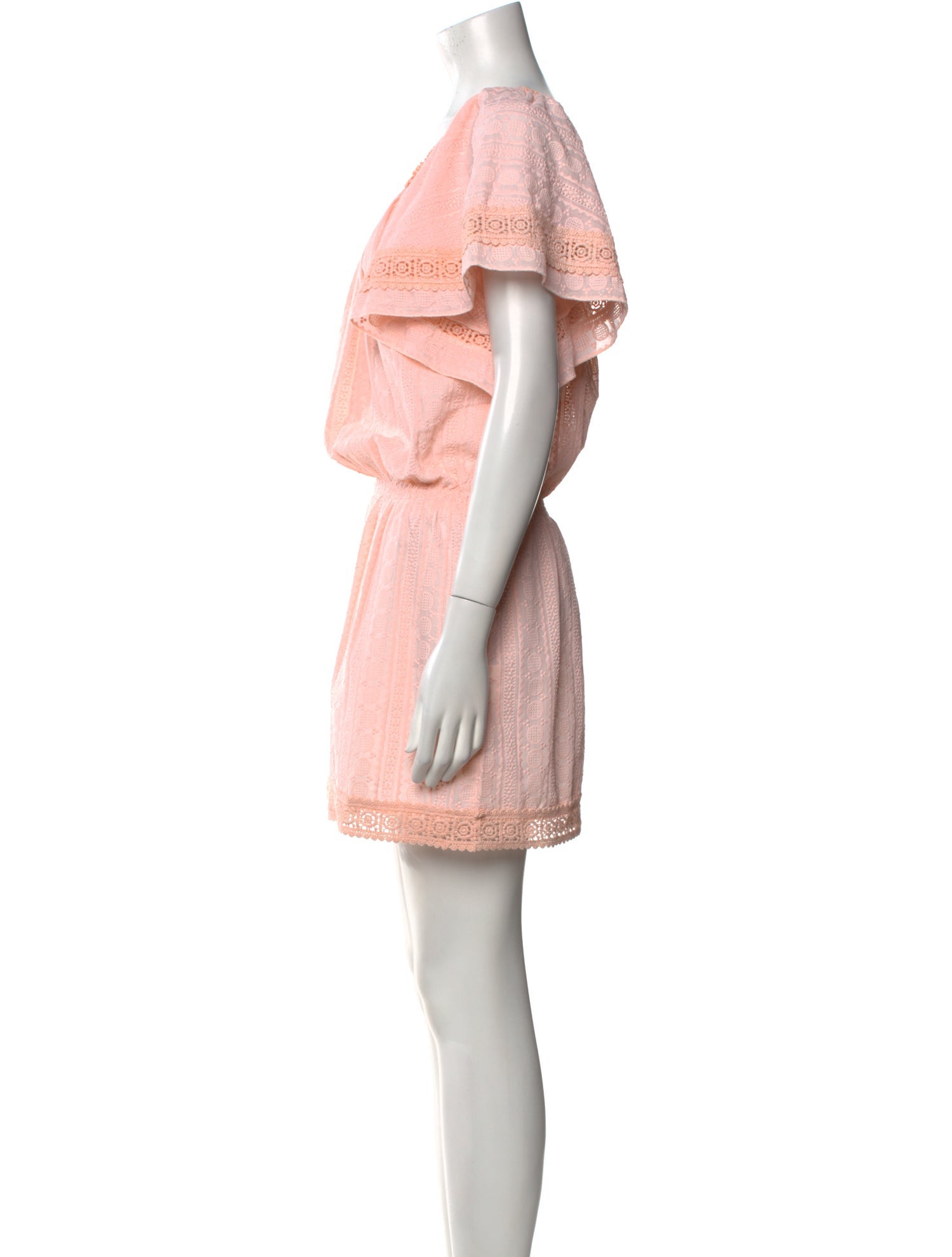 Melissa Odabash Scoop Neck Mini Dress