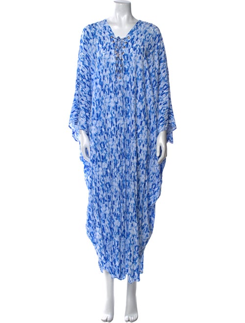 Melissa Odabash Printed Midi Length Dress