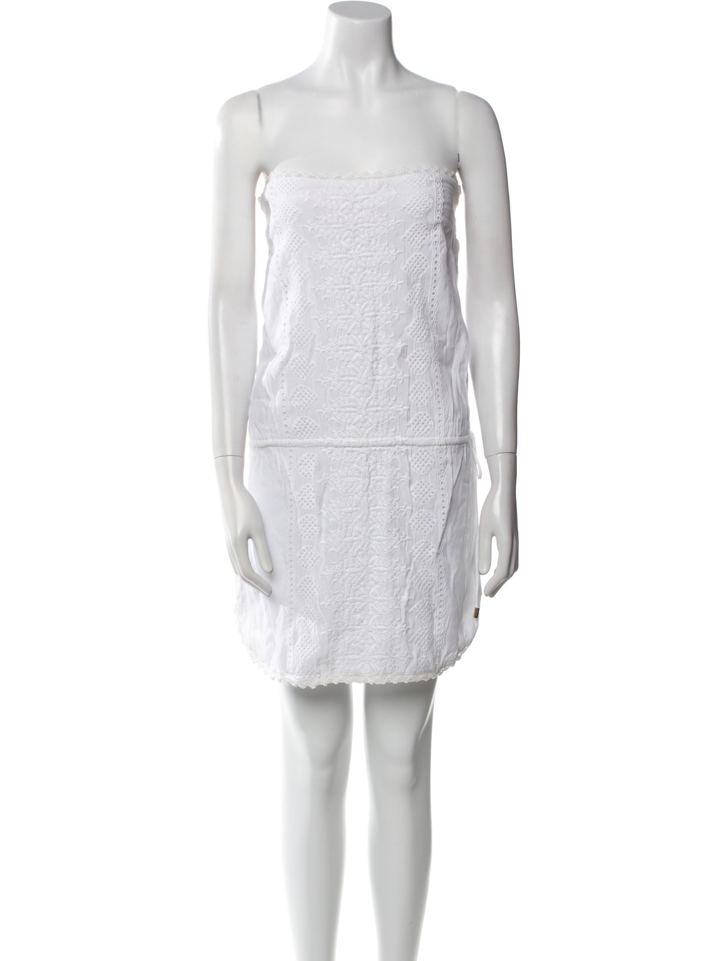 Melissa Odabash Square Neckline Mini Dress