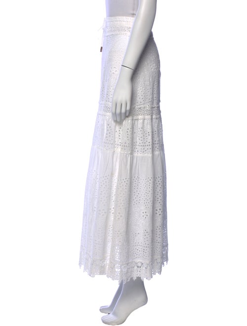 Melissa Odabash Lace Pattern Midi Length Skirt