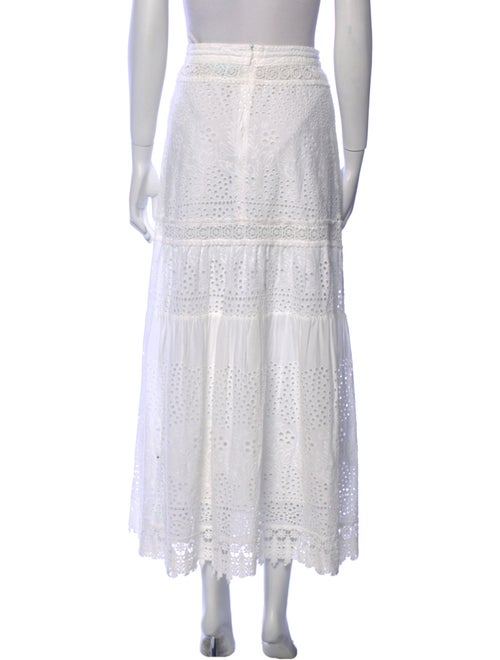 Melissa Odabash Lace Pattern Midi Length Skirt