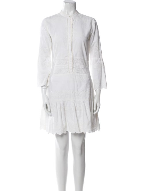 Melissa Odabash Crew Neck Mini Dress