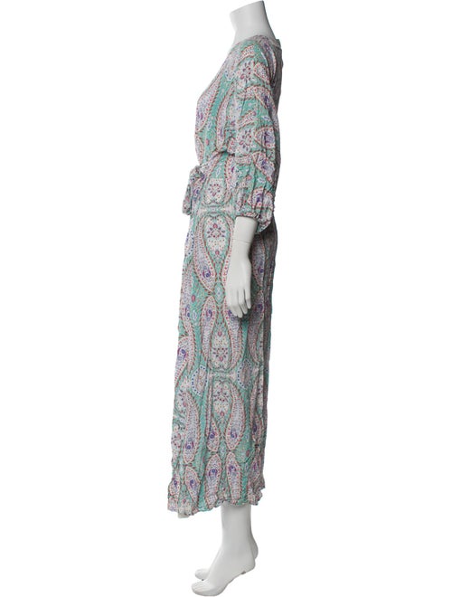 Melissa Odabash Paisley Print Long Dress