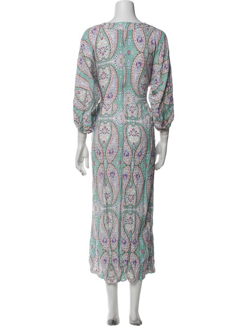 Melissa Odabash Paisley Print Long Dress