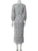 Melissa Odabash Paisley Print Long Dress