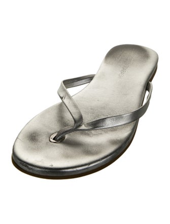 Melissa Odabash Leather Slides